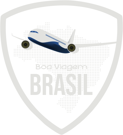 Logo Boa Viagem Brasil - Branco